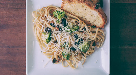 A Lingering Sentiment for Linguine, Garlic, Broccoli & Anchovies