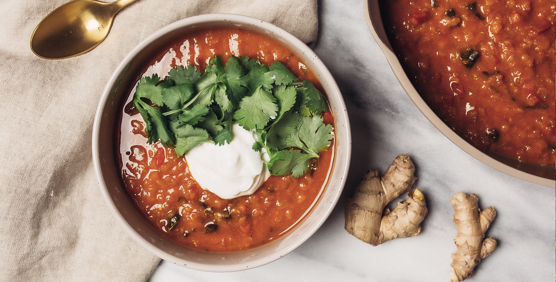 Moroccan Red Lentil Stew