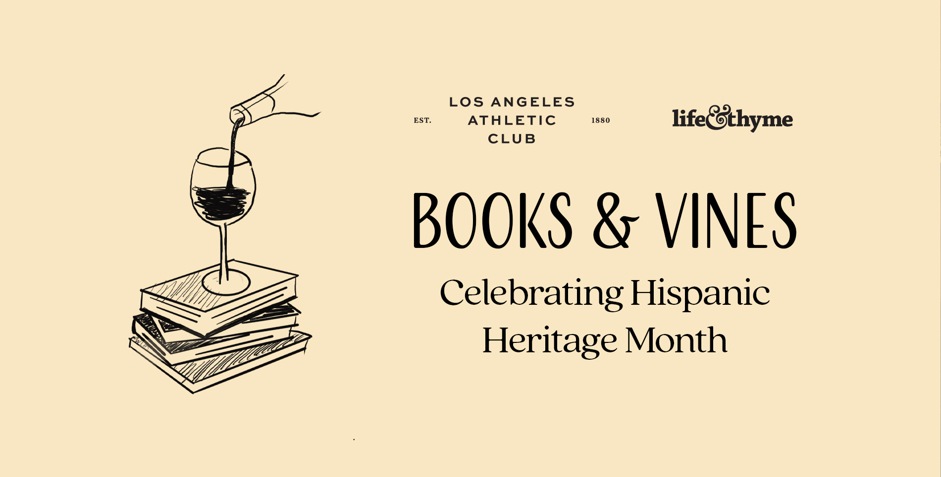 Books & Vines: Celebrating Hispanic Heritage Month